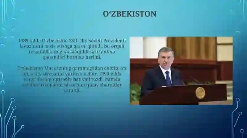 Ўзбекистон мустақилликка эришиш остонасида 4