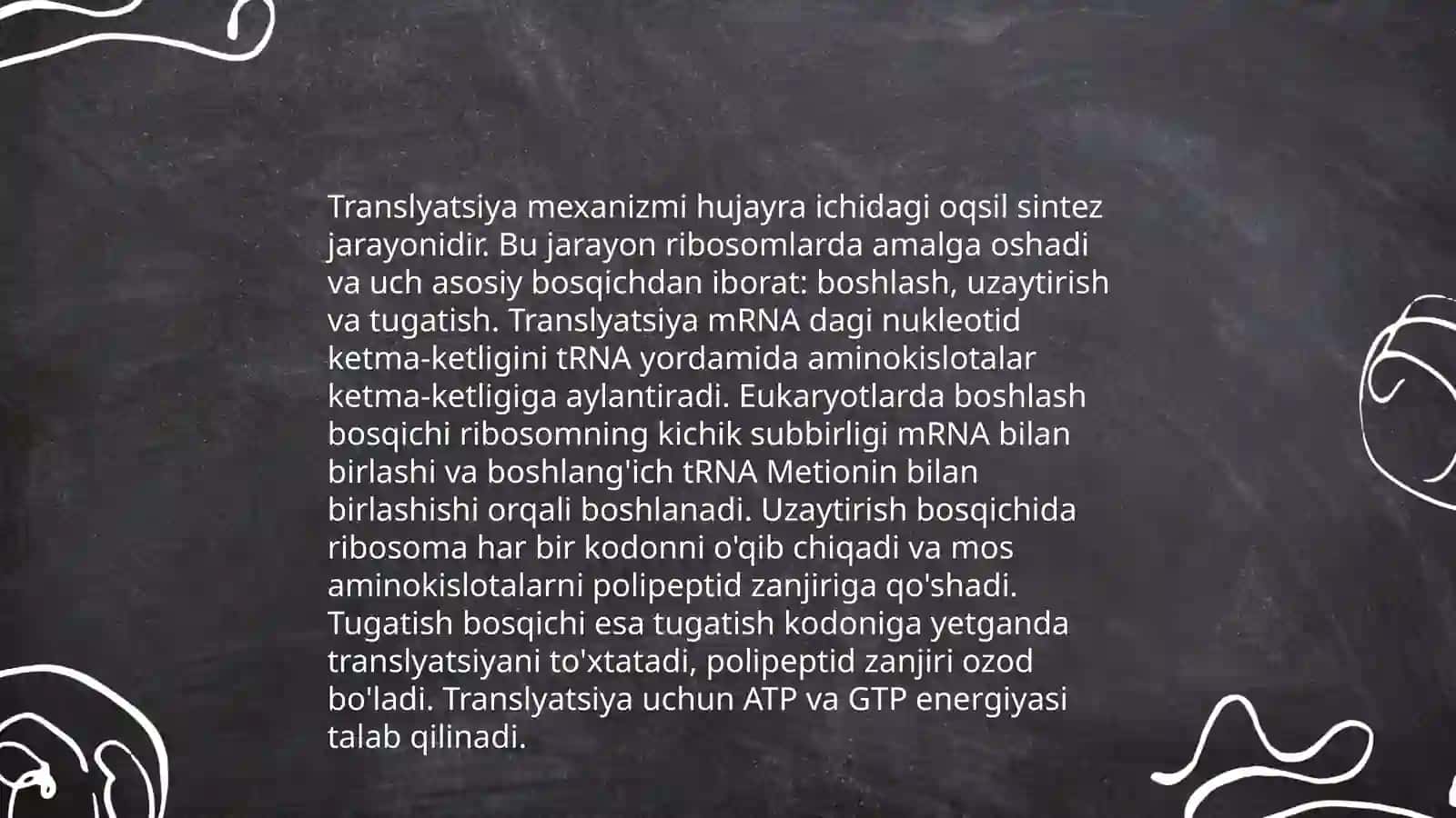 Turli RNK larning strukturaviy darajasi 4