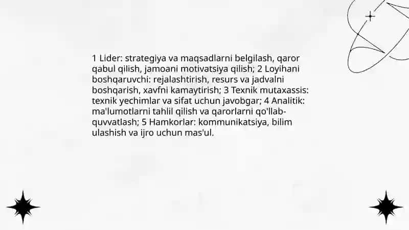 Jamoa tashkil etish va tuzilishi 4