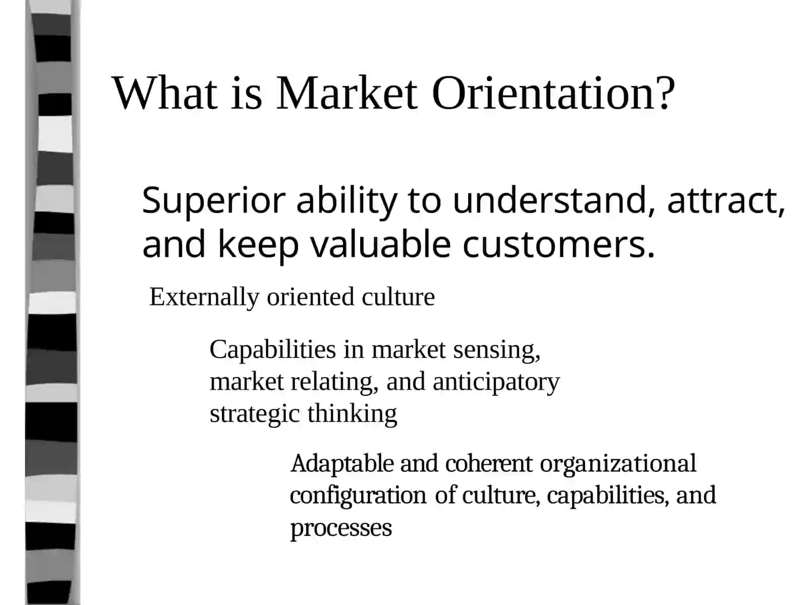 Market Orientation 4