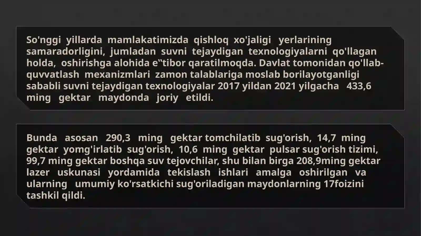 Suv tejovchi texnologiyalarning afzalliklari va kamchiliklari 4