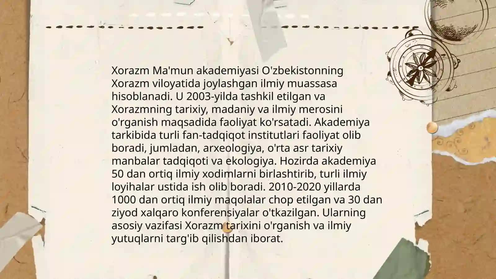 Xorazm Ma'mun akademiyasi 4
