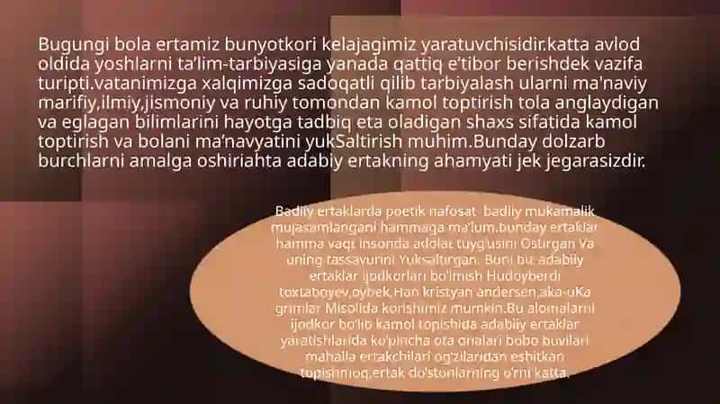 Bolalar Adabiyoti 4