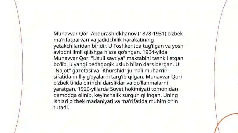 Jadid ma’rifatparvarlarining 4