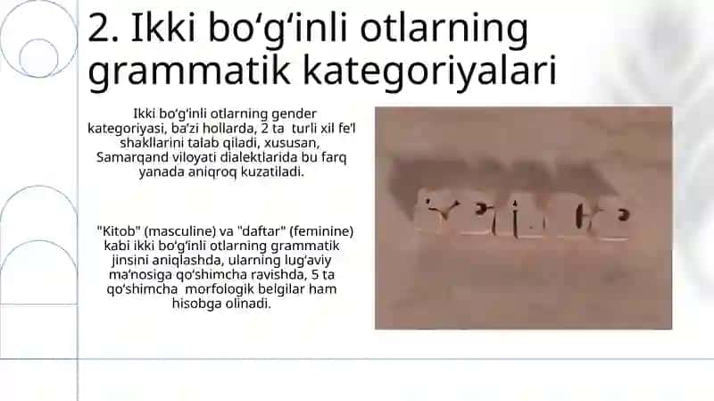 Ikki Bo‘g‘inli Otlar 4