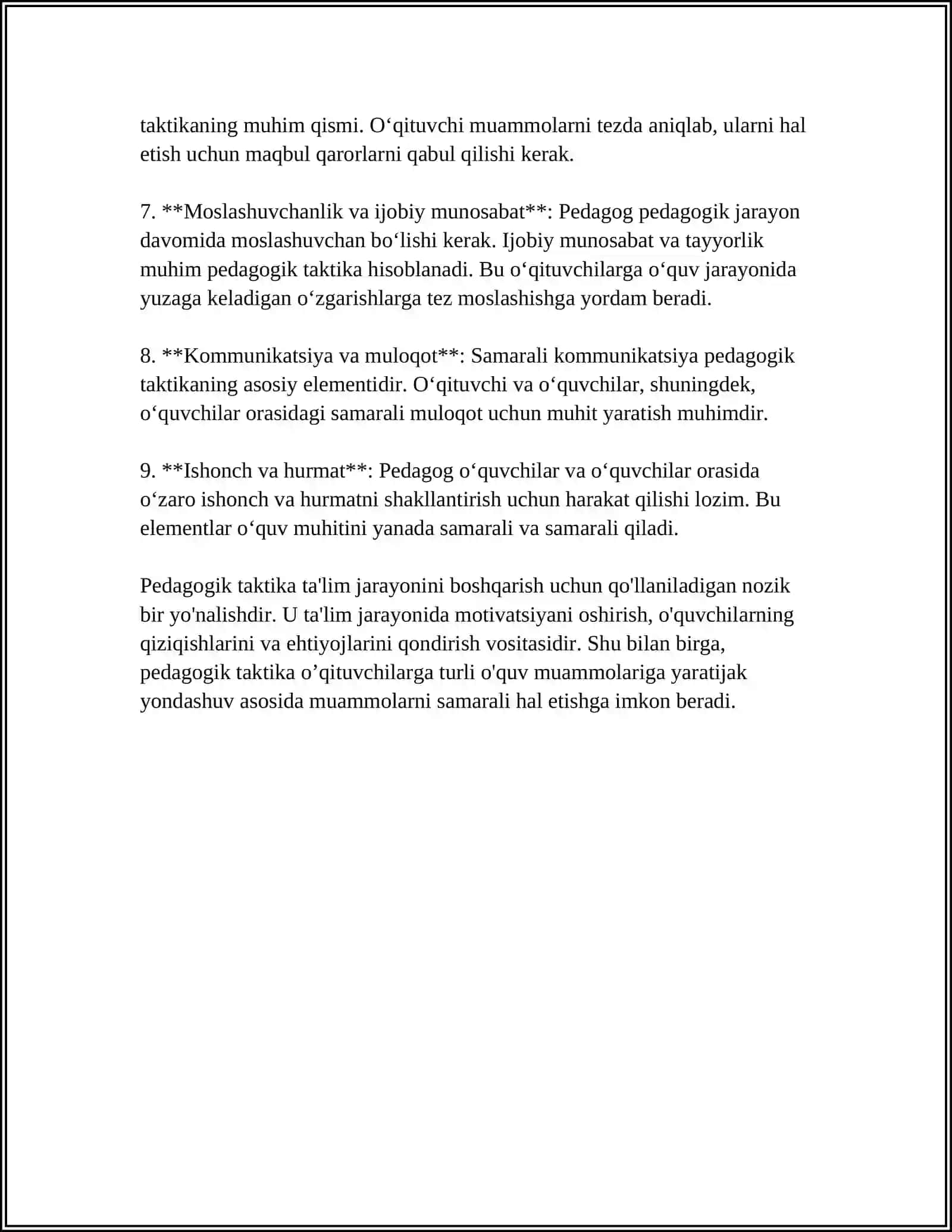 PEDAGOGIK TAKT 4