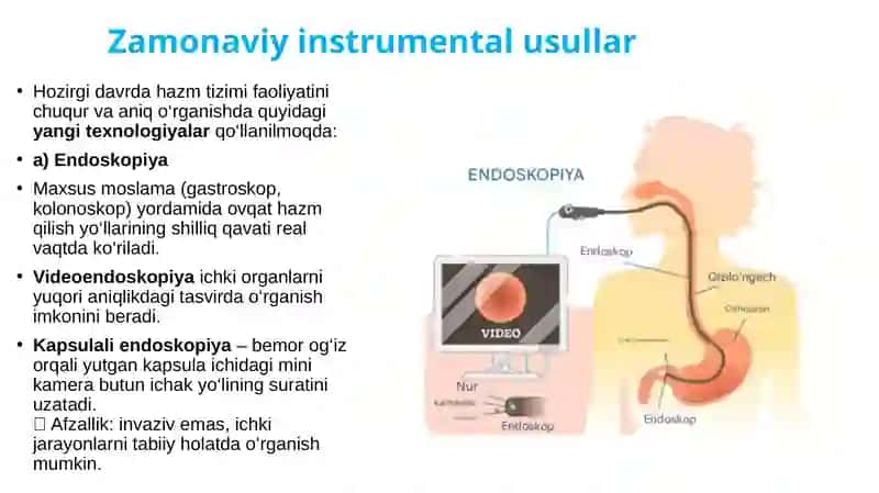 Hazm Tizimi Faoliyatini Yangi usullari 4
