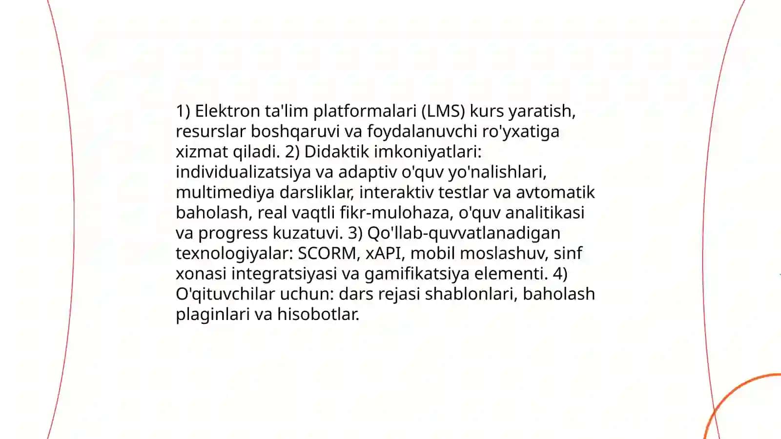 Zamonaviy Axborot komunikatsiya texnologiyalari va ularning didaktik imkoniyatlari 4