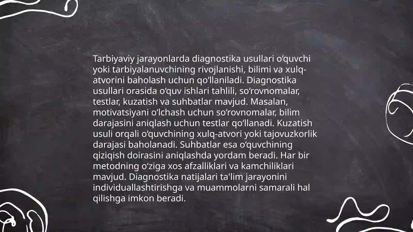 Tarbiyaviy diagnostika pedagogikaning ilmiy va amaliy sohasi sifatida 4