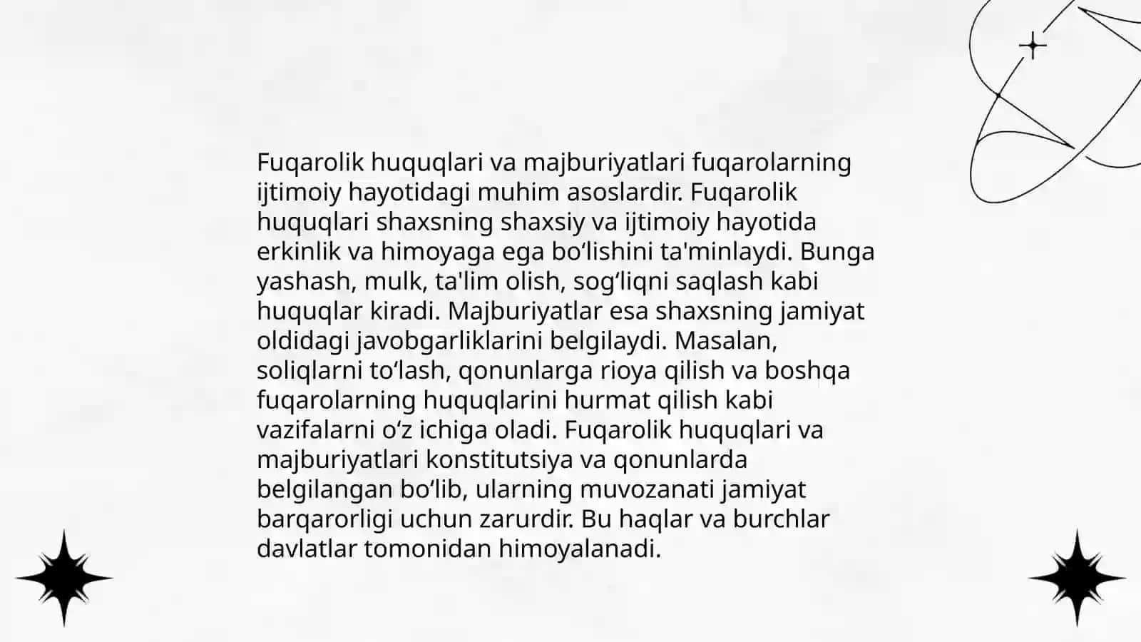 Fuqarolik tarbiyasi 4