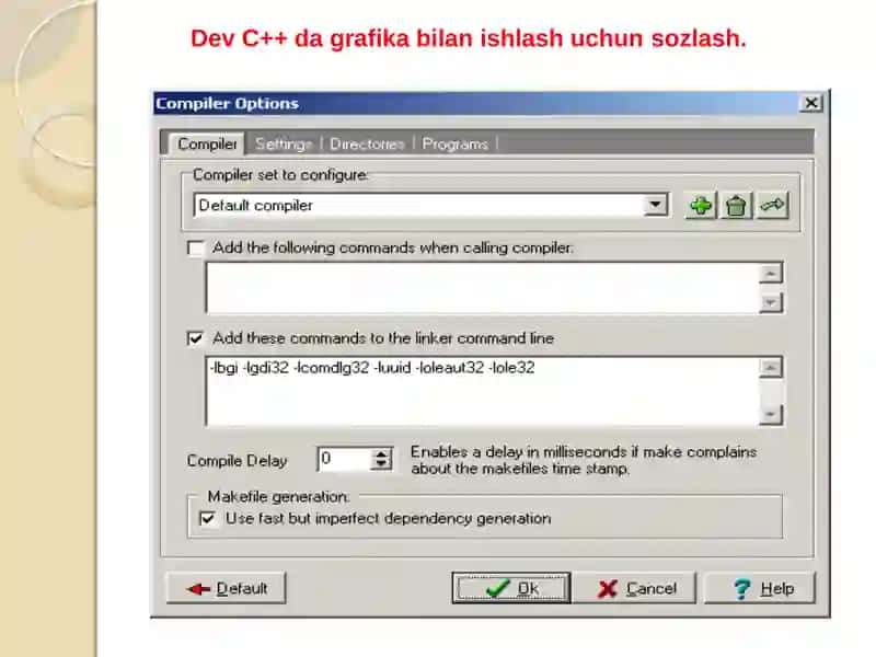 Grafika va multimedia dasturlash tizimlariniqo‘llash 4