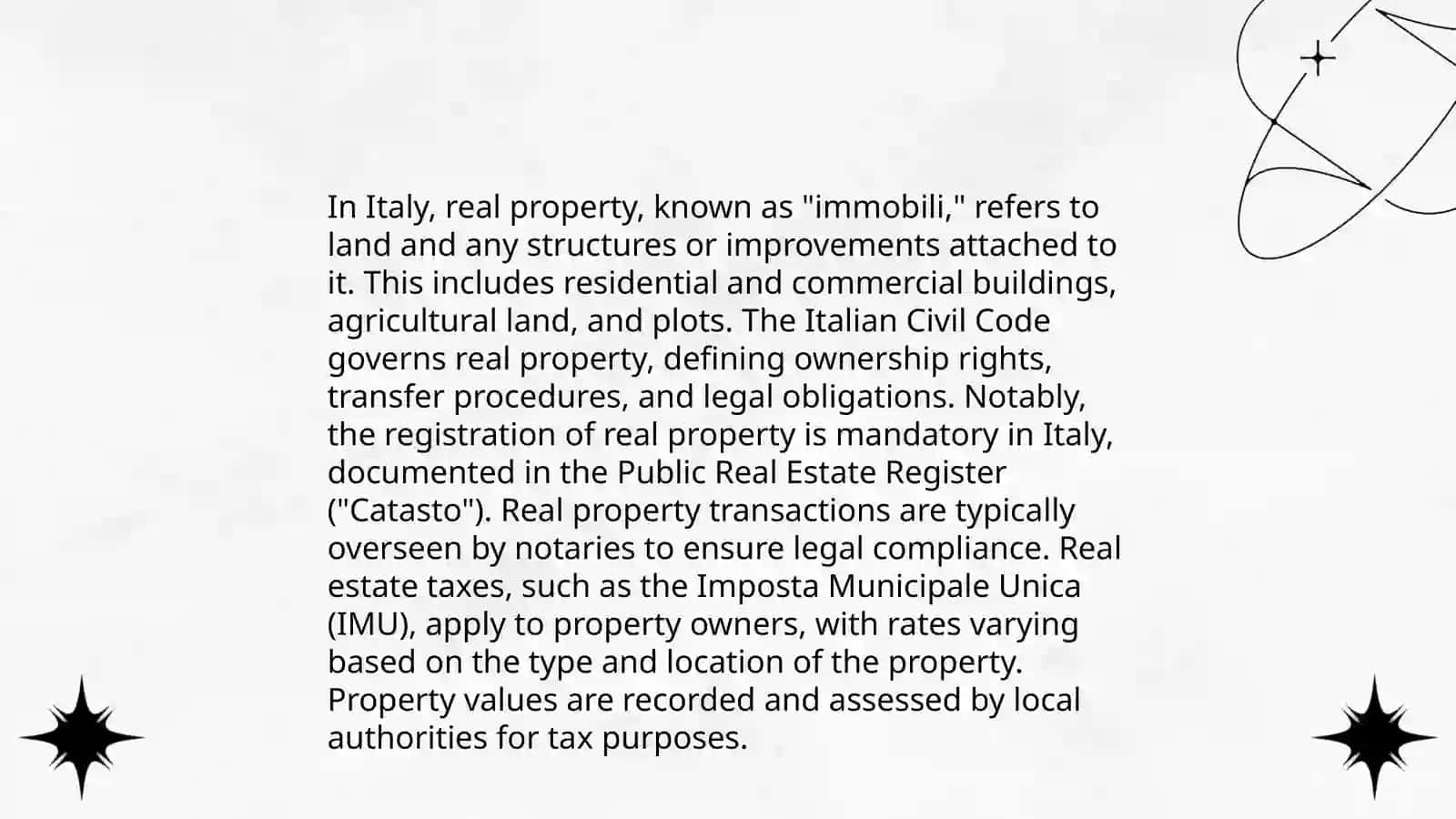 Real Property Law in Italy 4