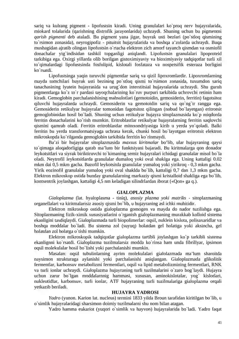 SITOPLAZMA KIRITMALARI ( INCLUSIONES CYTOPLASMATICAE) 4