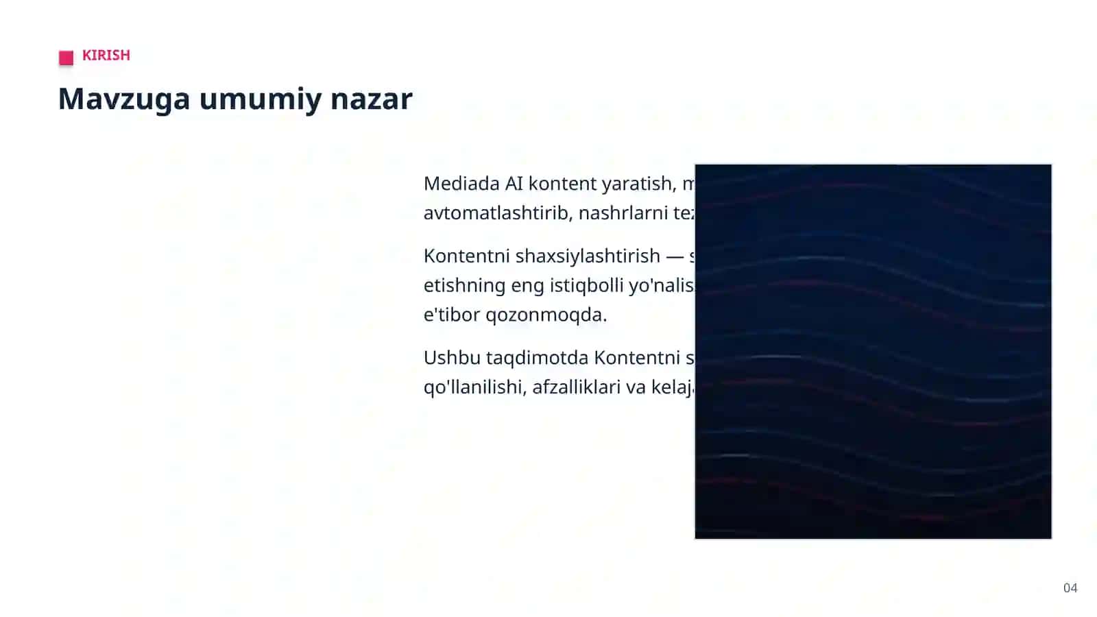 AI MEDIA VA JURNALISTIKADA 4