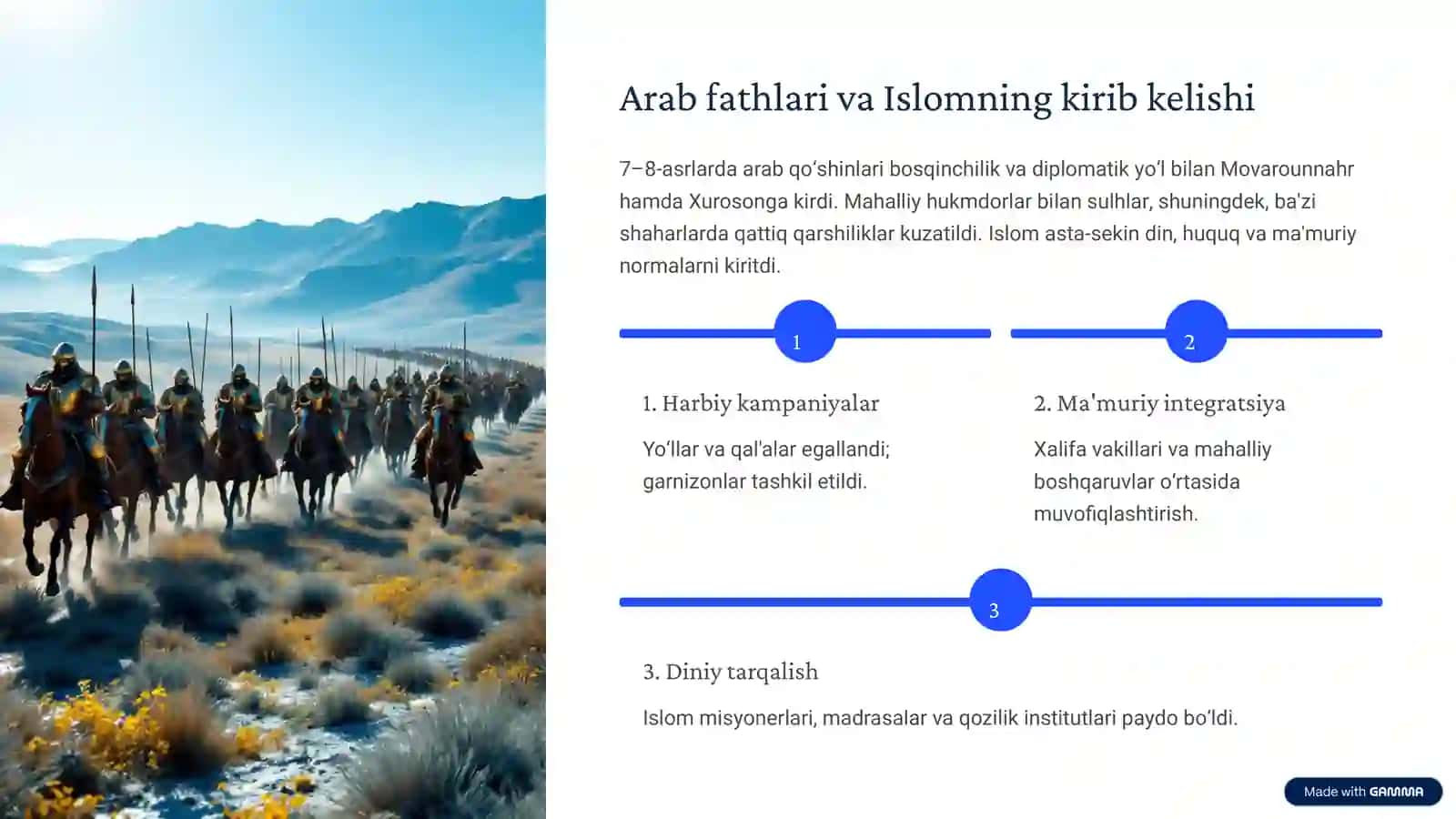Arab Xalifaligi davrida Movarounnahr va Xuroson 4