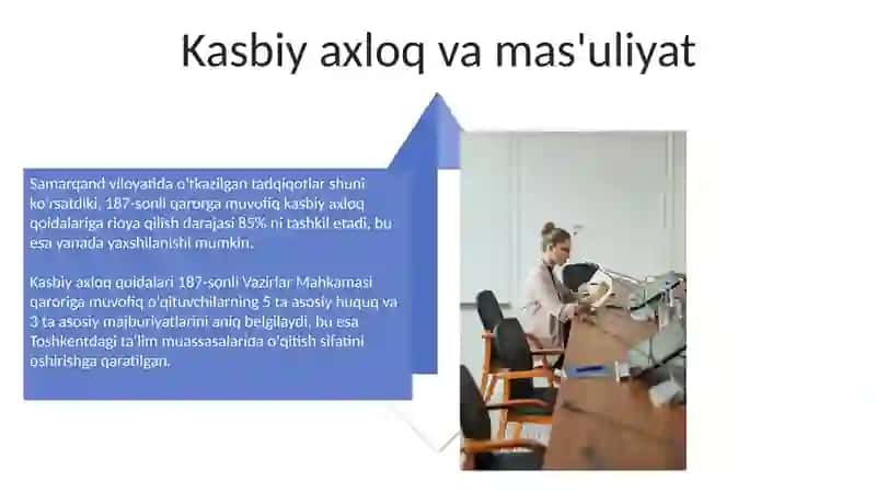 Pedagog-xodimlarning etik qoidalari 4