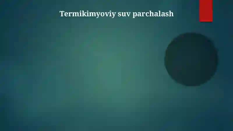 Vodorod energiyasining olish usullari va istiqbollari 4