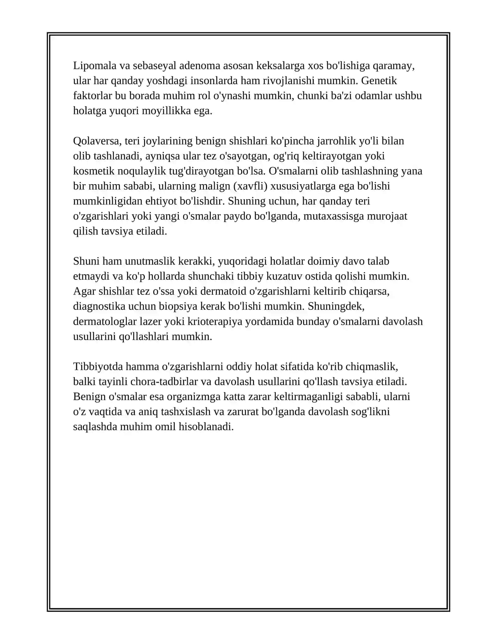 TERINING,KINDIK QOLDIGʻINING NOINFEKSION KASALLIKLARI 4