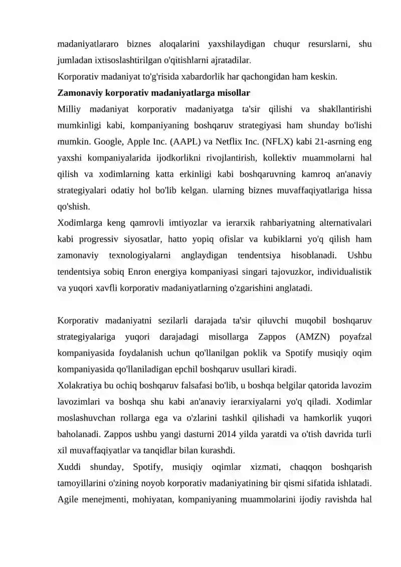 KORPORATIV MADANIYAT MODELLARI 4