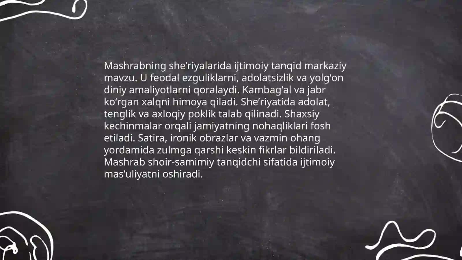 Mashrab sheʼriyati gʻoyaviy-badiiy xususiyatlari 4