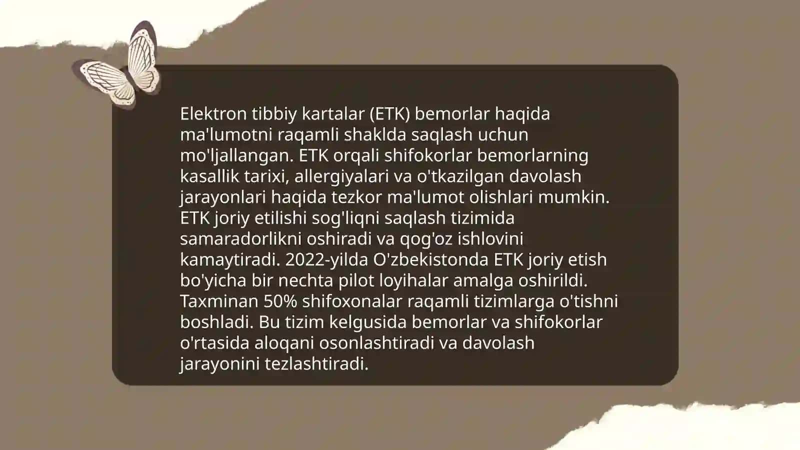 Tibbiyotda ma'lumotlarni raqamli saqlash tizimlari 4
