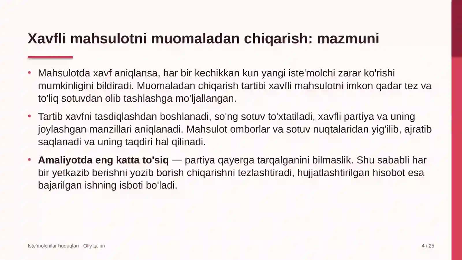 elektronika sanoatida xavfli mahsulotni muomaladan chiqarish tartibi 2408 4