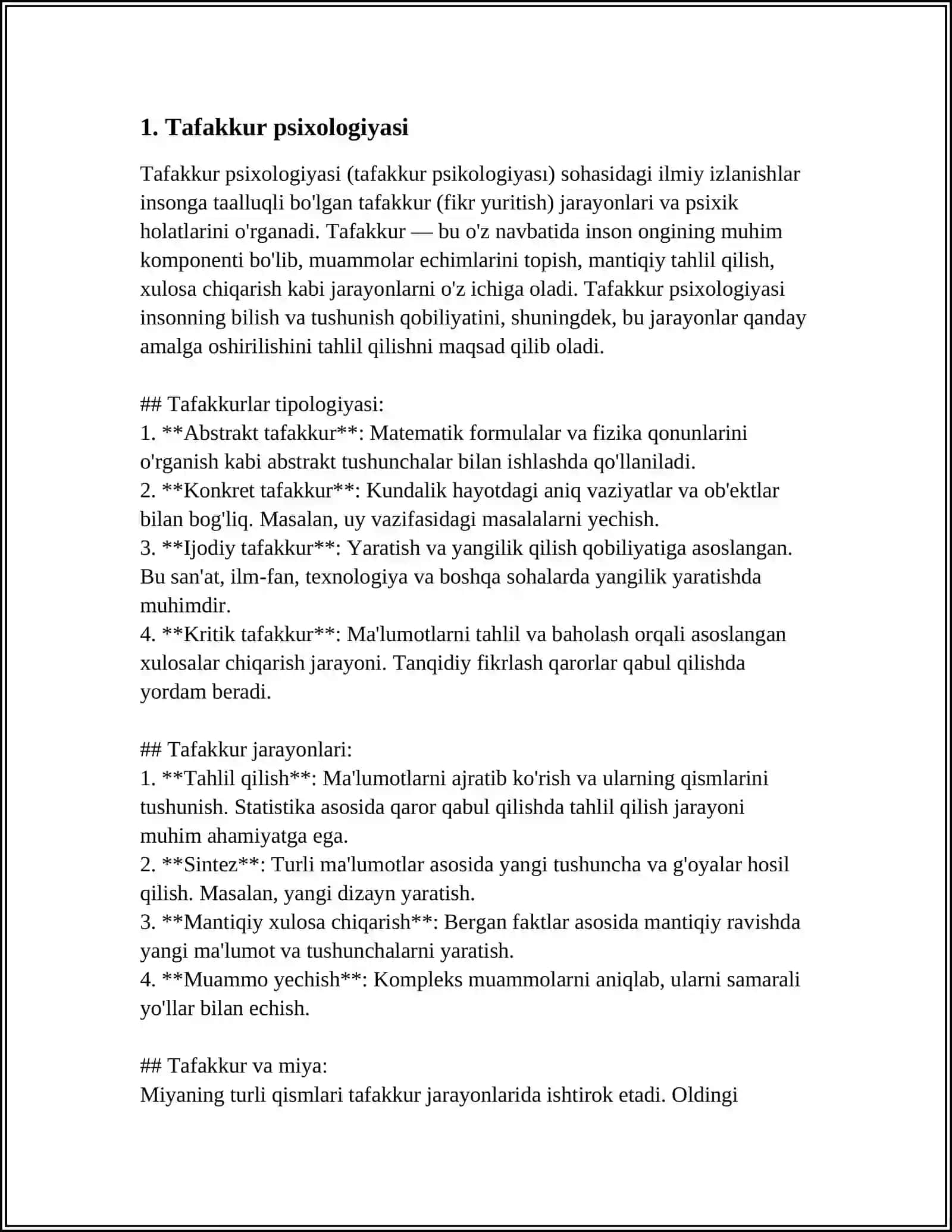 TAFAKKUR BORASIDAGI PSIXOLOGIK NAZARIYALAR 4