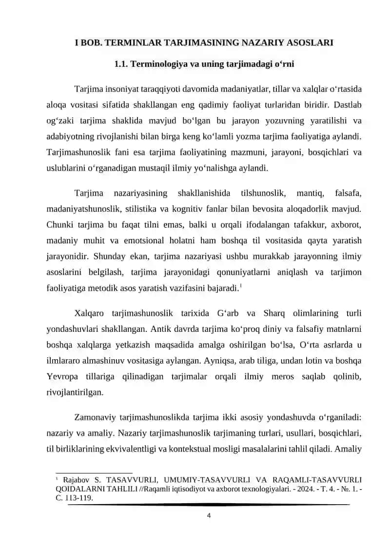 TERMIN TARJIMASIDA AMALIY YONDASHUVLAR 4