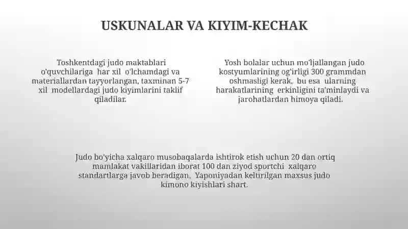 Dzyudo nazaryasi va uslubi 4