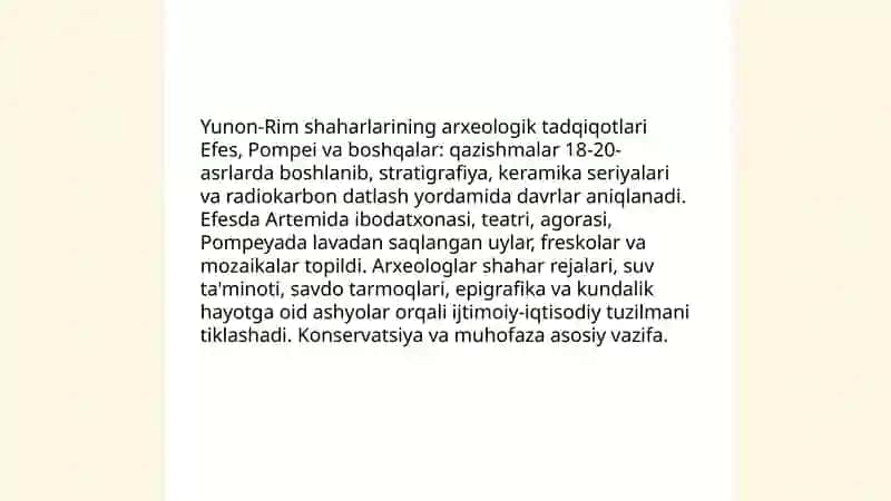 Antik davr arxeologiyasi 4