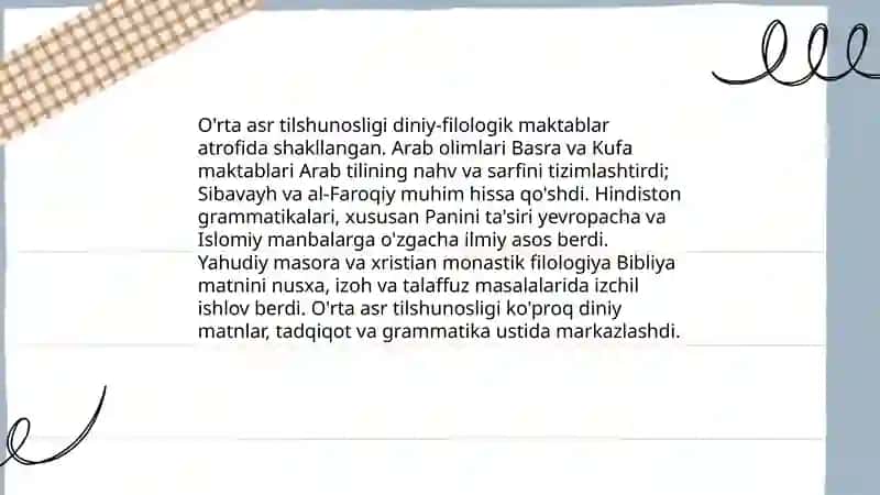 Jahon tilshunosligining tarixiy bosqichlari 4