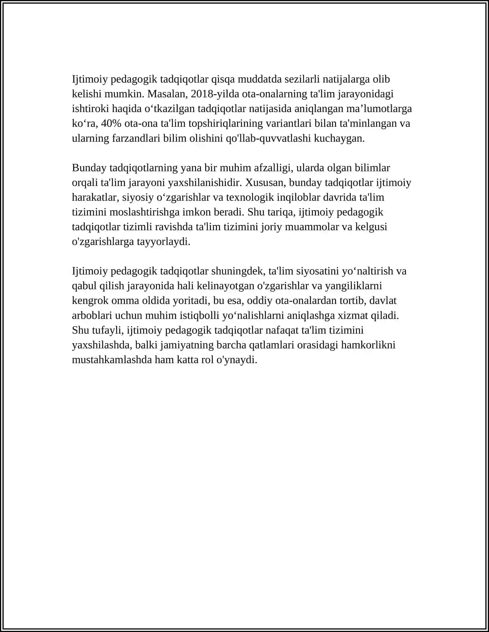 IJTIMOIY PEDAGOGIK TADQIQOT METODLARI 4