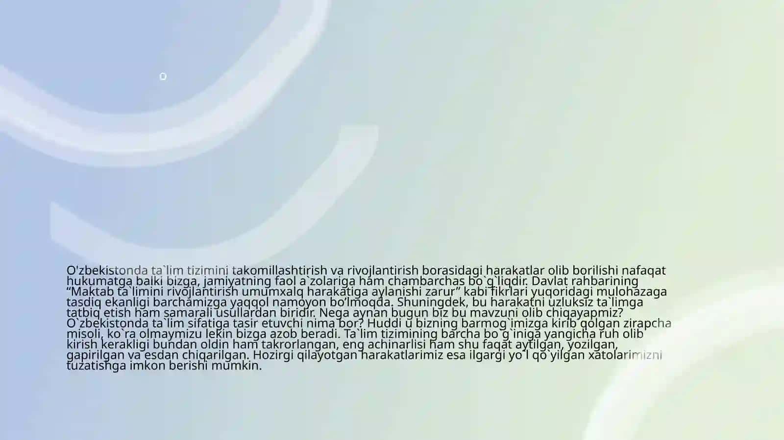 O'zbekiston data o'lim sohasidagi islohotlar 4