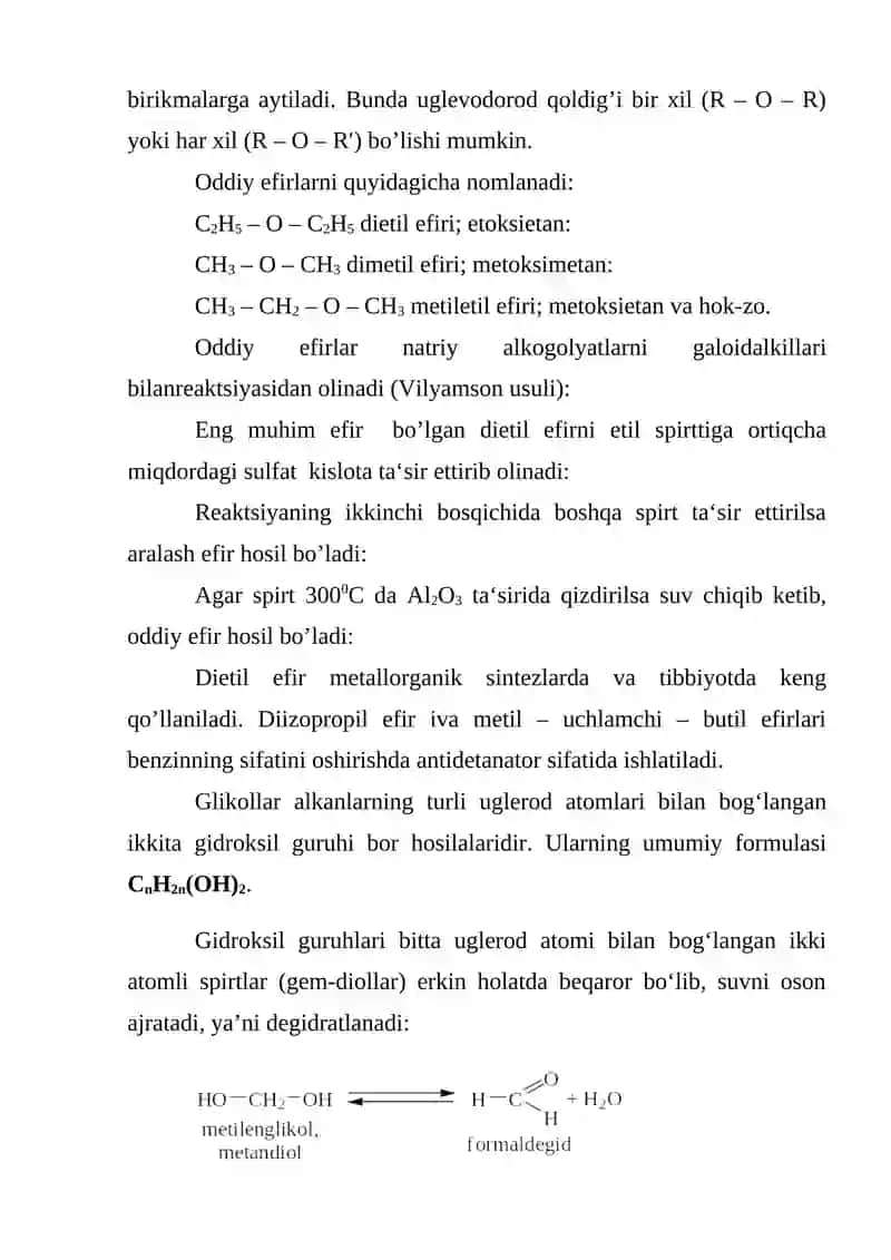 Aromatik spirtlarning olinishi, nomenklaturasi, fizik – kimyoviy xossalari 4