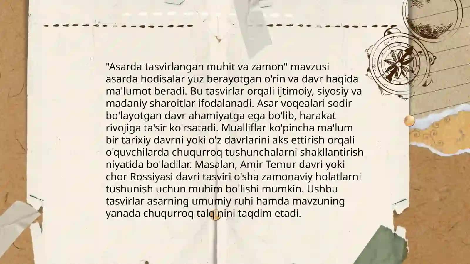 Asar qahramonlarini tahlili 4