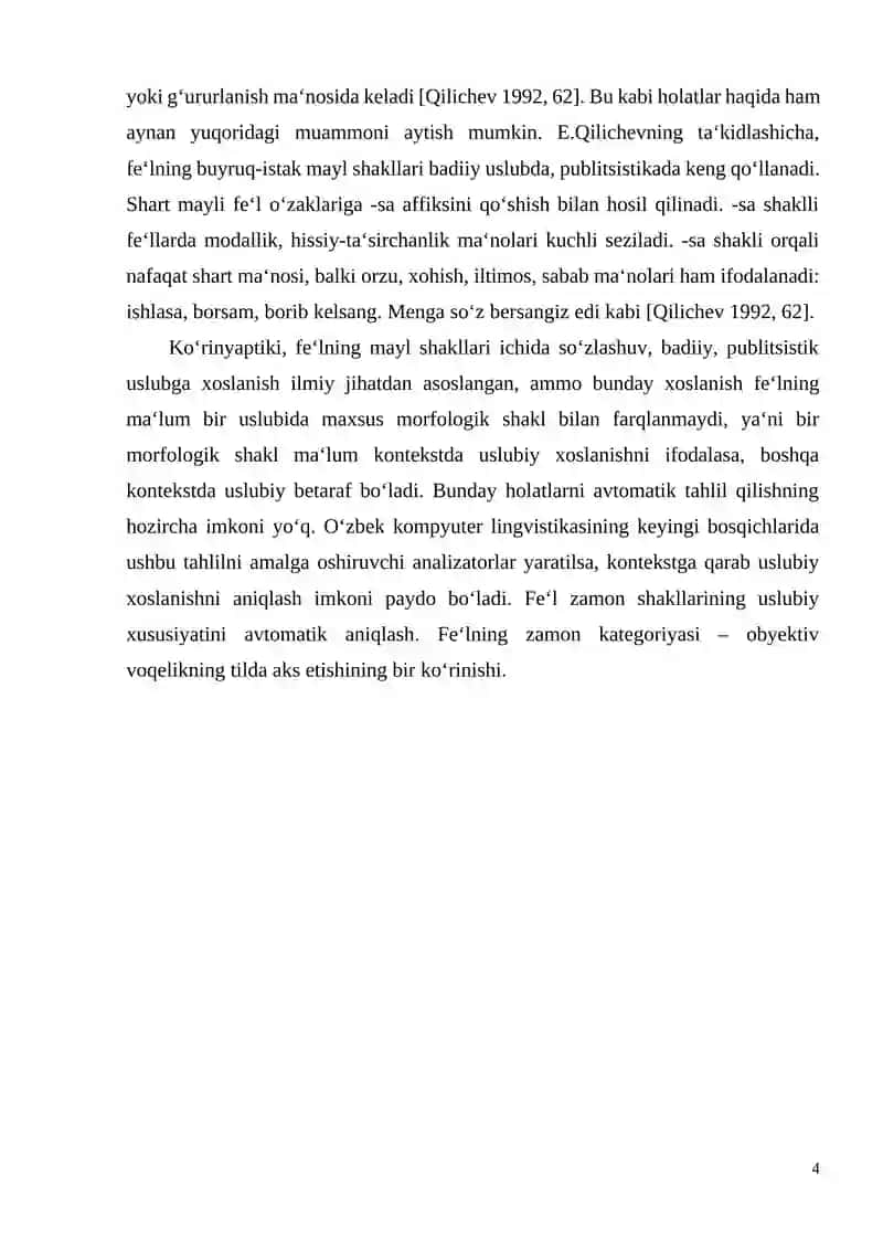 Fe’llarda grammatik kategoriyalar tahlili 4