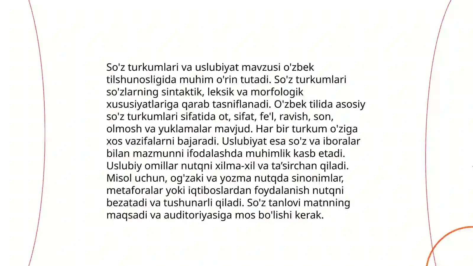 Morfologik uslubiyat 4
