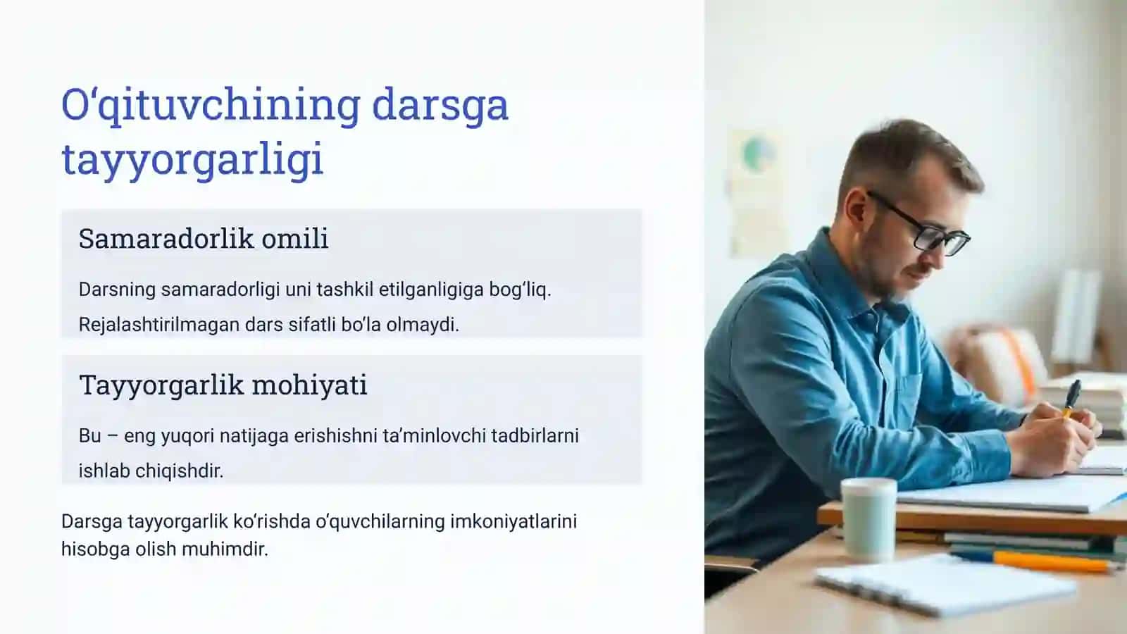 O‘QITUVCHINING TA’LIM JARAYONIDAGI MAHORATI 4