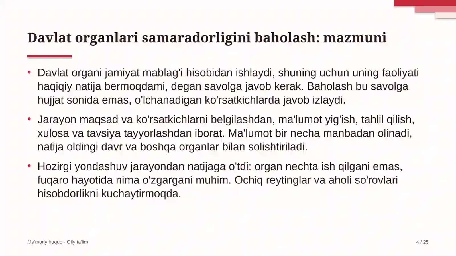 Kinostudiyalarda davlat organlari faoliyati samaradorligini baholash 4