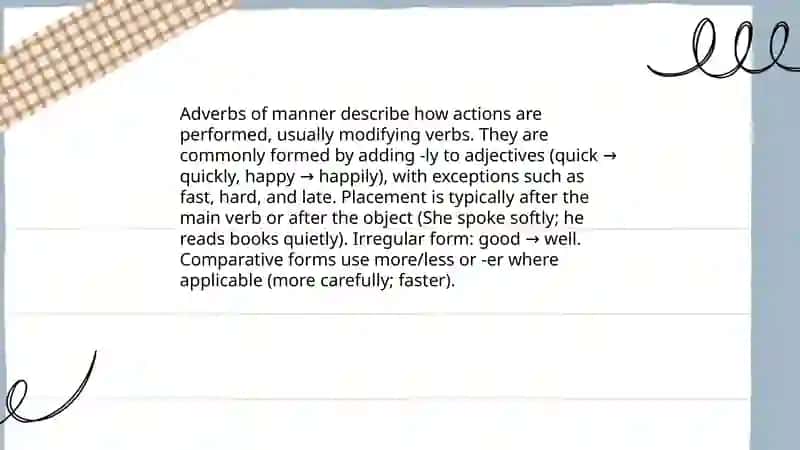 Adverbs 4