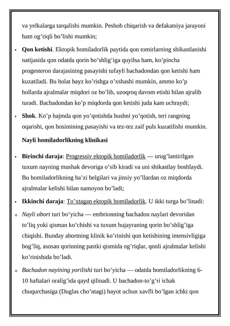 Bachadondan tashqari homiladorlik 4