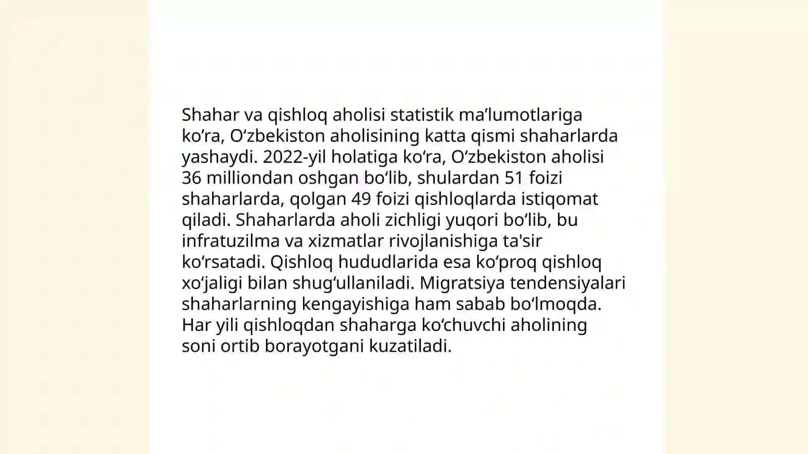 O‘zbekistonning ijtimoiy sohalar geografiyasi 4