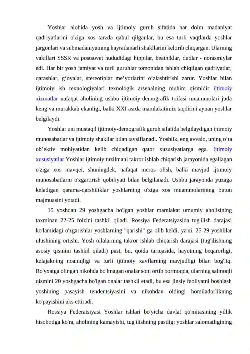 Yoshlar va bolalarni ijtimoiy himoyalash dasturlari 4