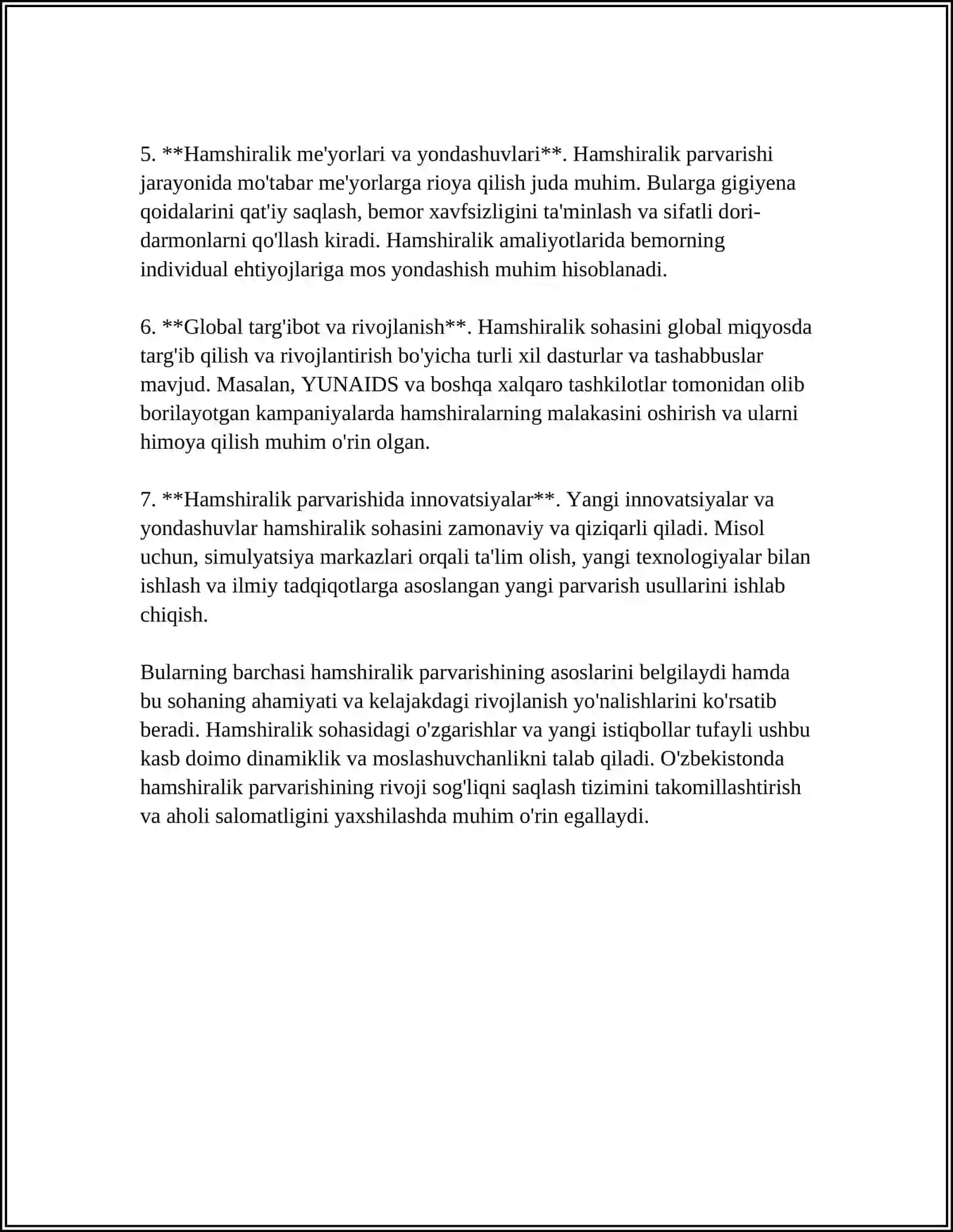 HAMSHIRALIK PARVARISHI MODELLARINING USULLARI 4