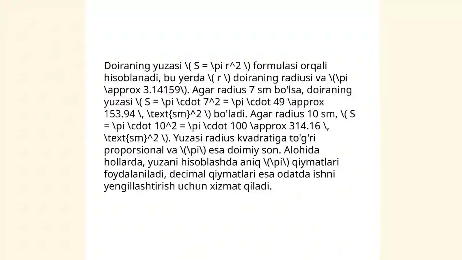 Aylana va doira 4