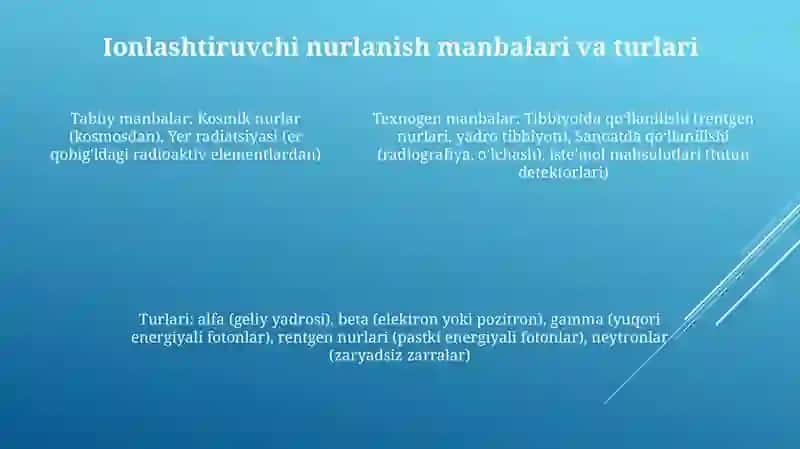 Sanitariya Dozimetrik Nazorat Haqida Tushuncha 4