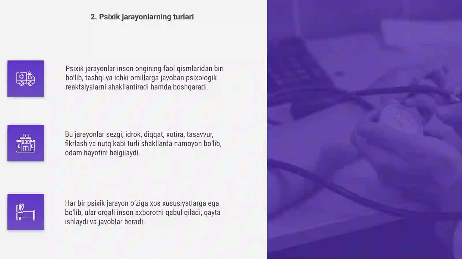Psixik jarayonlar va ularning tavsifi 4