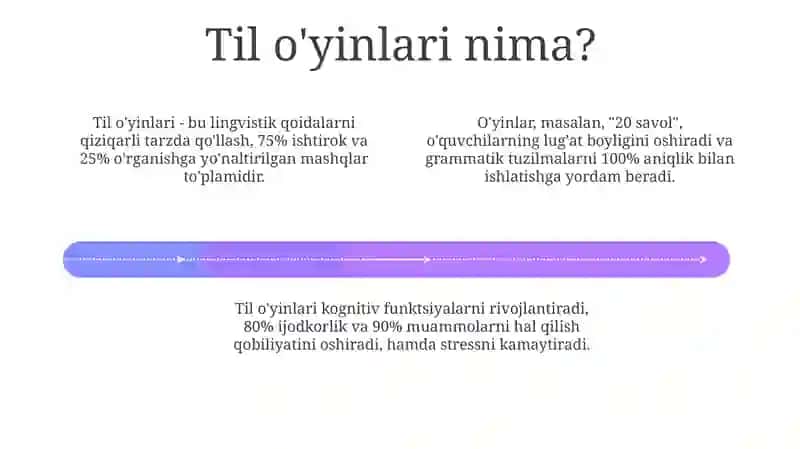 Til o'yinlarining ahamiyati 4