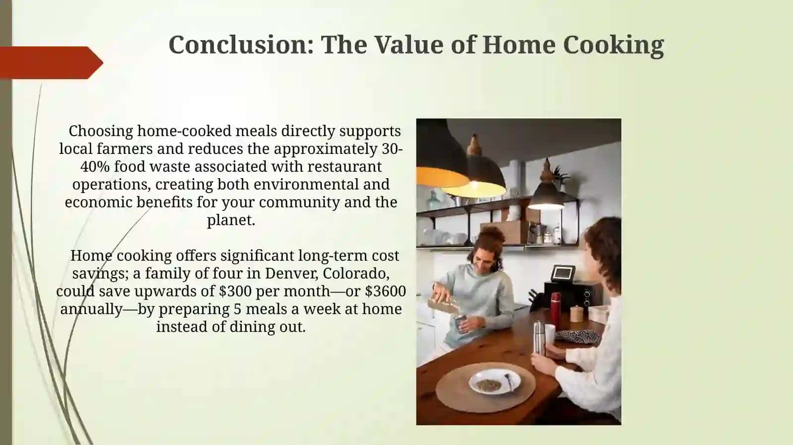 Benefits of Cooking at Home 4