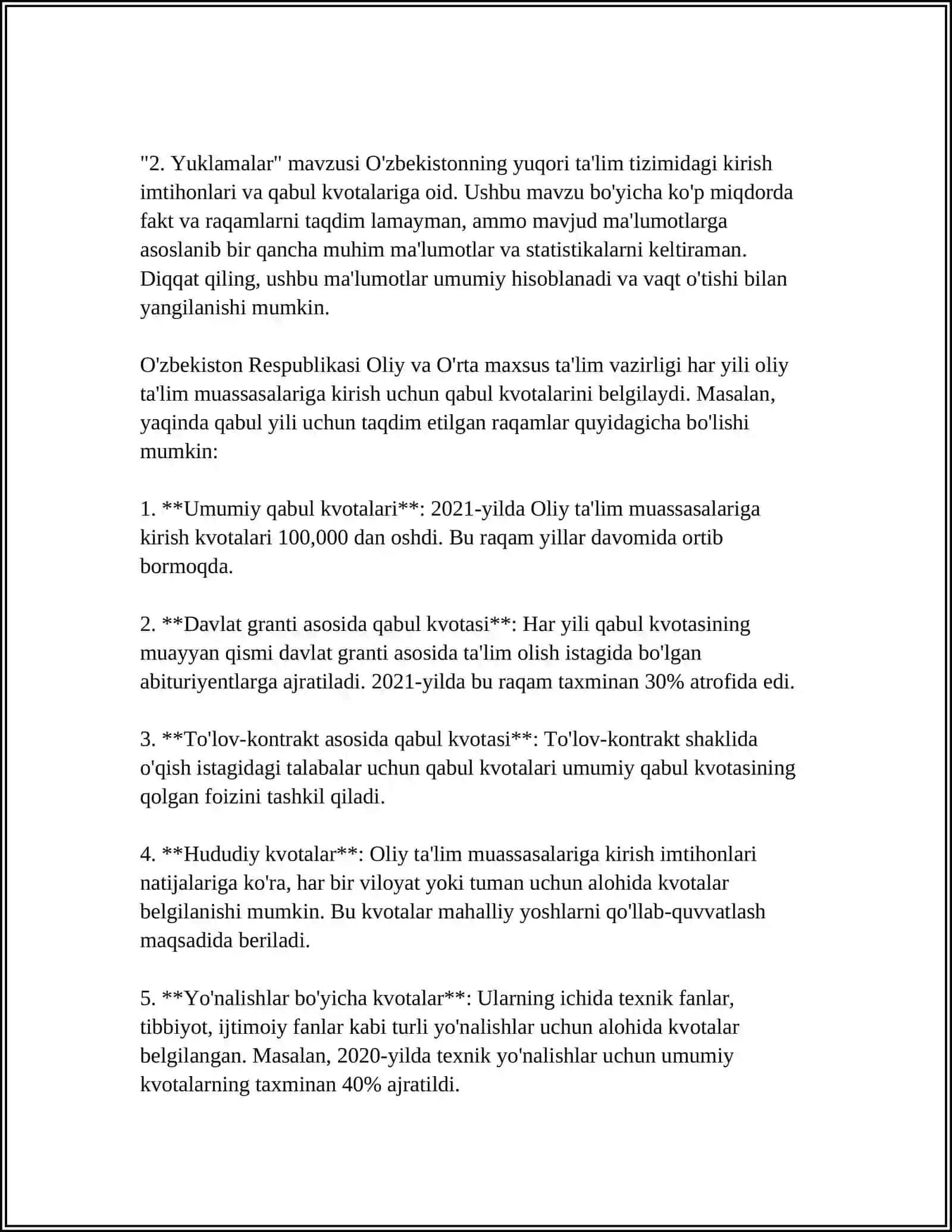 O'ZBEK TILIDA YORDAMCHI SO'ZLAR 4